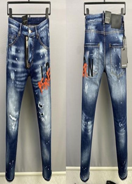 

2022 new men jeans hole light blue dark gray italy brand man long pants trousers streetwear denim skinny slim straight biker jean 5983820