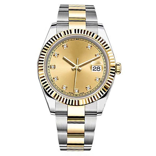 

mens watch designer machinery date just womens watch quartz 28mm 31mm 36mm 41mm sapphire stainless steel strap dating watchs waterproof wris, Slivery;brown