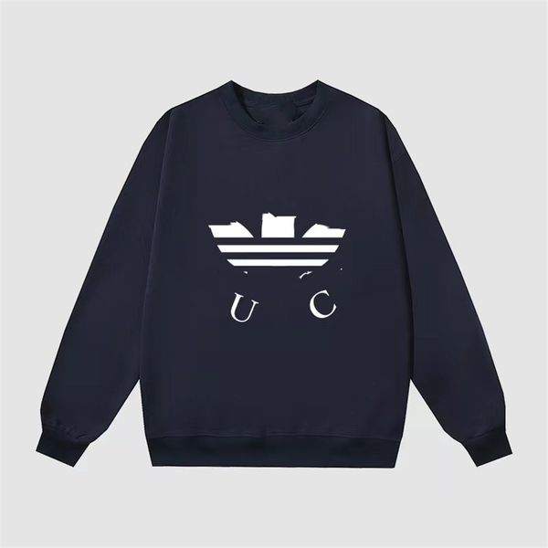 

fashion hoodie sweatshirt 2023 ggs luxury design men's and women's pullovers loose long sleeve letter logo casual student activism, Black