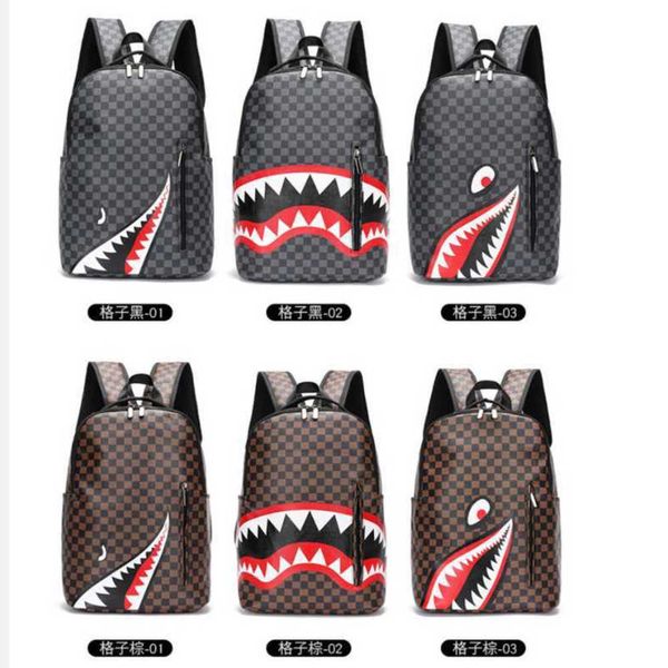 

backpack style fashion brand men's backpack 2022 new fashion trend korean version casual large capacity backpack student schoolbag for