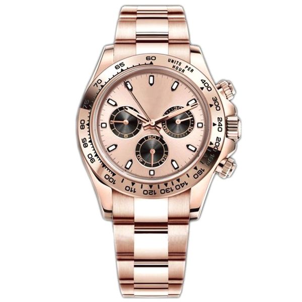 

movement watch ceramic bezel waterproof wristwatch u1 mens watches with diamond 40mm luxury luminous watchs full stainless steel man wristwa, Slivery;brown