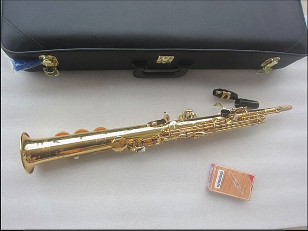 

quality japan brand soprano saxophone yss875ex straight soprano b flat musical instrument with case