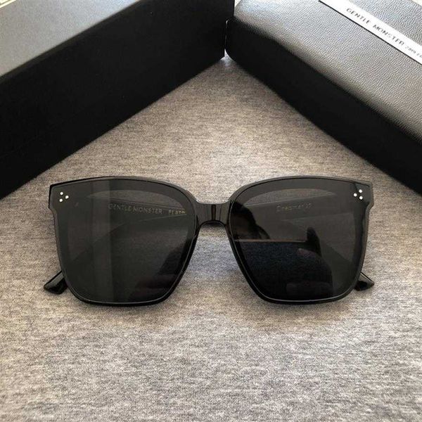 

2020 gm brand sunglasses classic women gentle monster flat lens sun glasses vintage lady designer dreamer 17245o, White;black