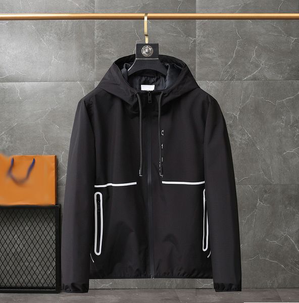 

23fw mens jackets fashion letters print jacket coats windbreaker with inverted triangle luxury men women streetwear waterproof outerwear, Black;brown