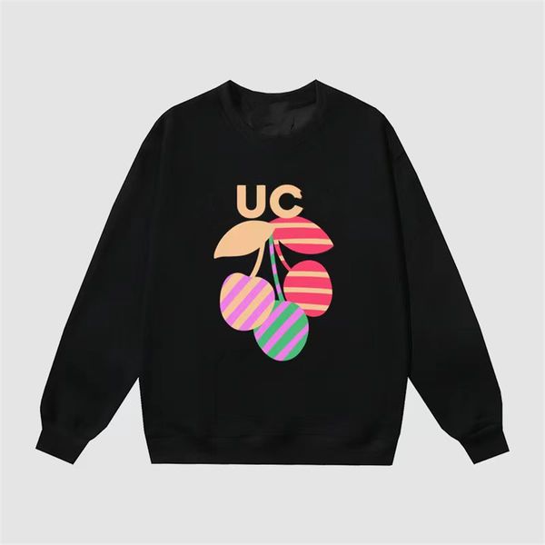 

fashion hoodie sweatshirt 2023 ggs luxury design men's and women's pullovers loose long sleeve letter logo casual student activism, Black