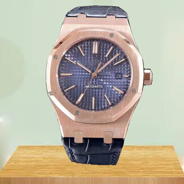 

business designer mens watch automatic movement watches with box size 41mm 904l stainless steel strap waterproof sapphire orologio white str, Slivery;brown
