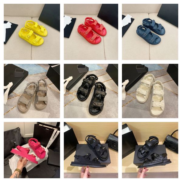 

flat sandals leather flip flops slides summer beach slipper, Black