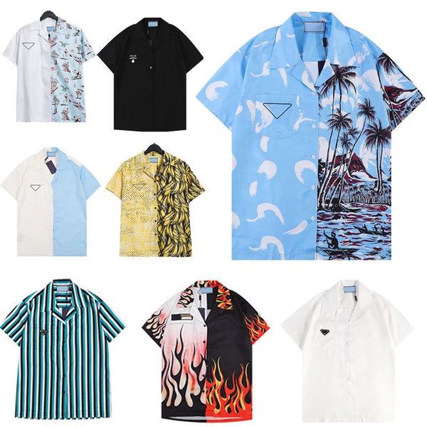 

men designer shirts summer shoort sleeve casual shirts fashion loose polos beach style breathable tshirts tees clothing 27 colors size jiiw, White;black