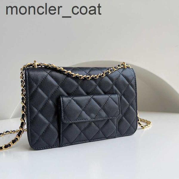 

cosmetic bags cases 10a designer flip bag 19.2cm genuine leather chain bag lady purse shoulder bag with box c094q4nc