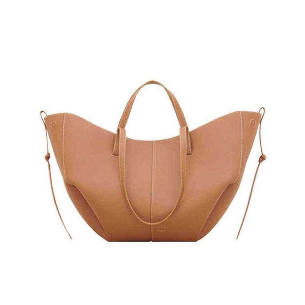 

pole pocket designer bags women's the tote genuine leather handbag luxury fashion bucket type shoulder bag france 220428