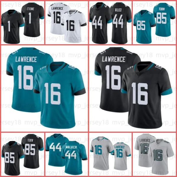 

travon walker 16 trevor lawrence football jersey mens josh allen travis etienne laviska shenault jr. jamal agnew, Black;red