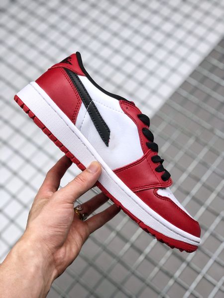 

2023 varsity red black-white 1s basketball shoes 1 low golf chicago men women outdoor-indoor lifestyle casual sneakers