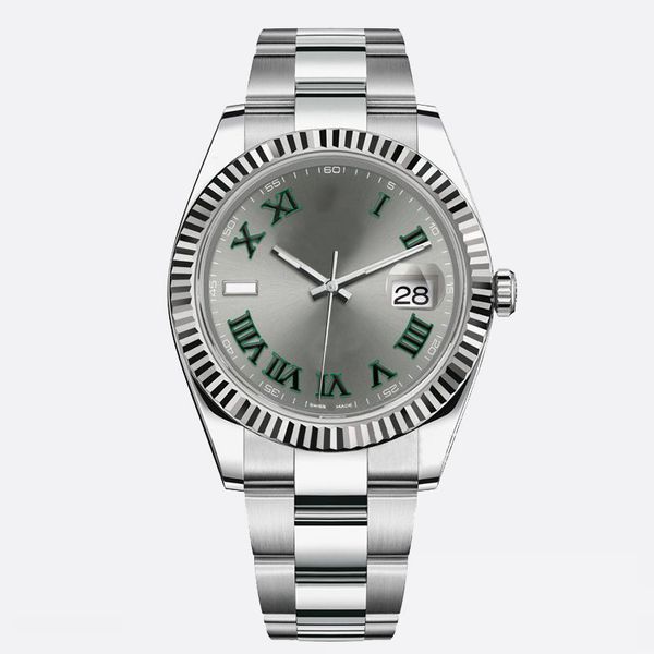 

date just watch women mens automatic movement classic couple sapphire watches 31mm 36mm 41mm stainless steel strap luxury aaa watch dating w, Slivery;brown