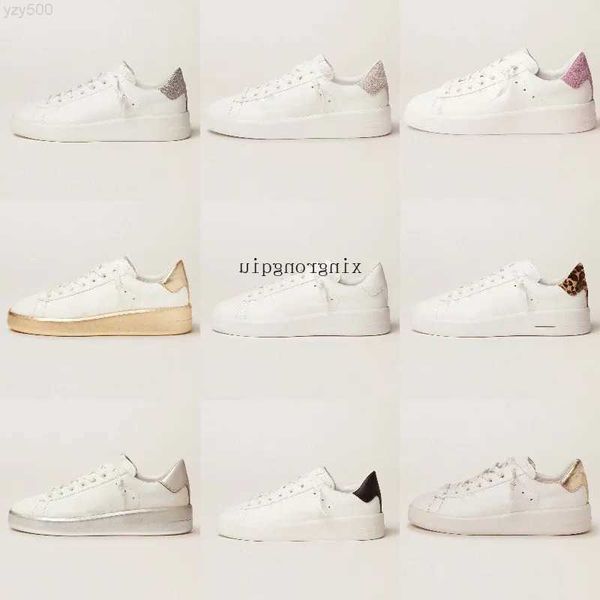 

deluxe women brand goldens gooseitys shoe sneaker shoe purestar r star glittery silver tail sequin dirty shoes syk1, Black