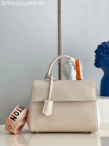 

m59134 new women's luxury shoulder bag water wave pattern cowhide handbag