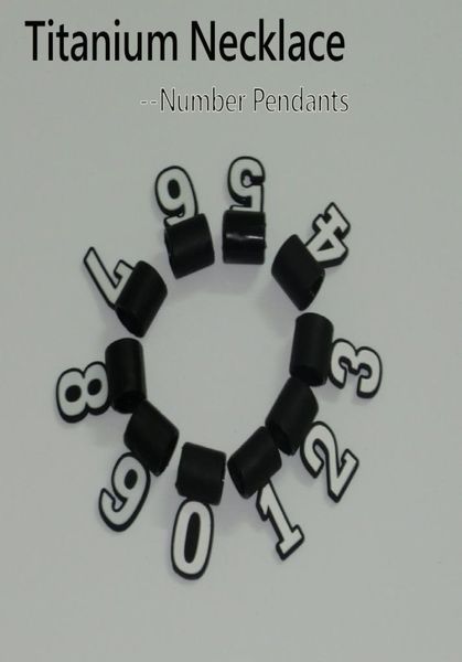 

number pendant for baseballsoftball necklace charms012348868814, Bronze;silver