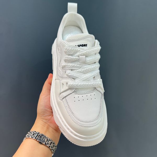

White running shoes for men's 2023 summer shock absorption sports shoes, mesh breathable men's shoes