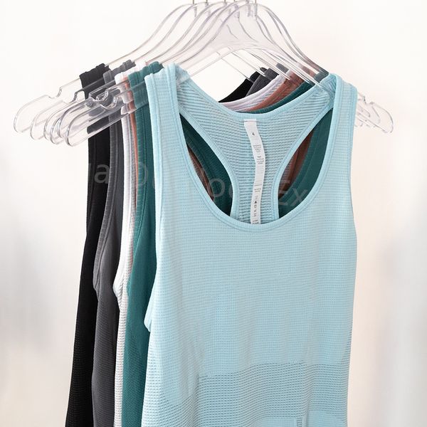 

lulul women's high elasticity seamless tight sleeveless quick sweat-absorbing breathable knitting friendly fitness exercise yoga tank y