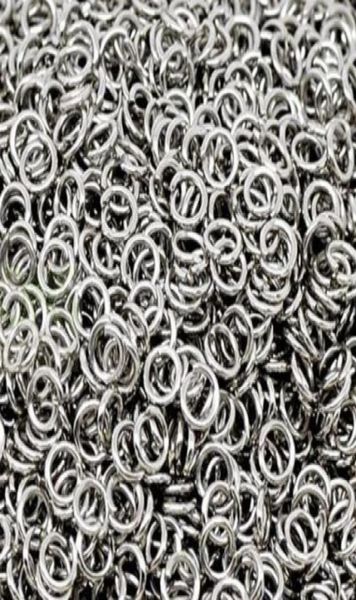 

1000 pcs silver open jump rings 5mm6mm7mm8mm9mm for your option 6919472