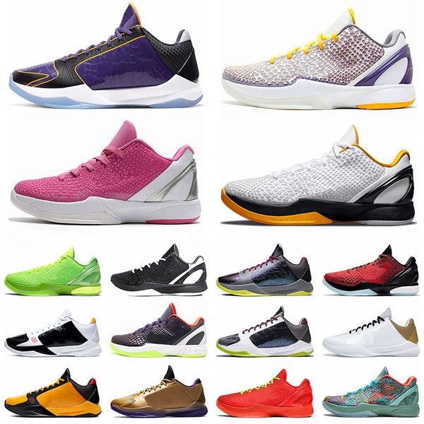 

2023 kob 6 protro grinch men basketball shoes kobs 5 mamba focus sneakers big stage alternate bruce lee del sol bred 3d lakers all-star outd