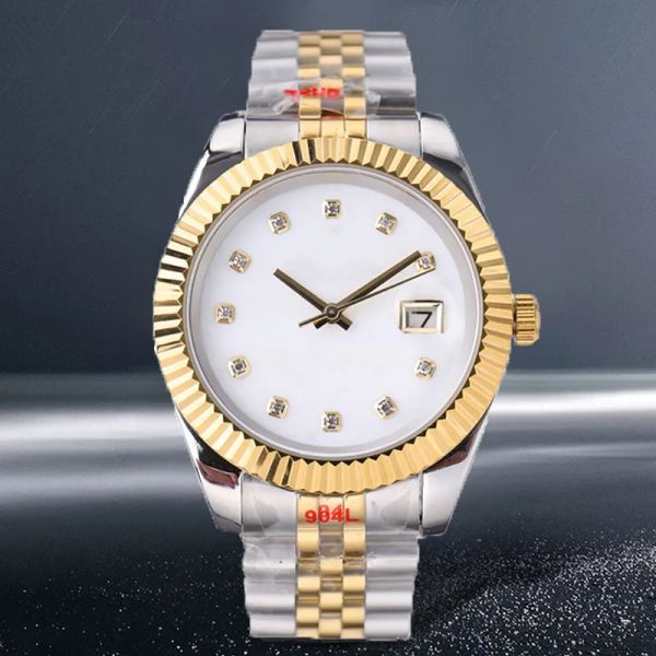 

luxury watch for men designer designer woman wristwatch 41mm sapphire mechanical automatic movement couple montre sport waterproof watches, Slivery;brown