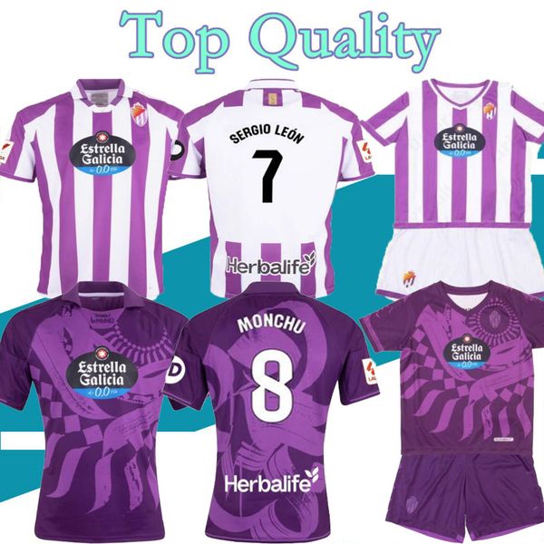 

23 24 real valladolid soccer jerseys weissman oscar plano 2023 plano . olaza r.alcaraz jersey camisetas de futbol men kids kit football shi, Black;yellow