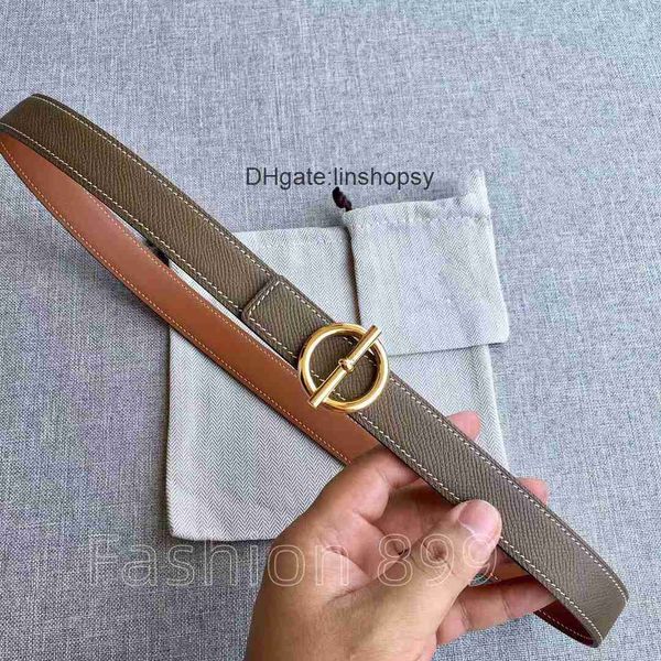 

belts for woman designer classic casual fashion belts women's lychee pattern h belt buckle waistbands double-sided leather 2.4cm brand, Silver