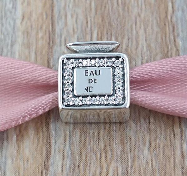 

andy jewel authentic 925 sterling silver beads signature scent charm charms fits european style jewelry bracelets & necklace 791889cz3811150, Black