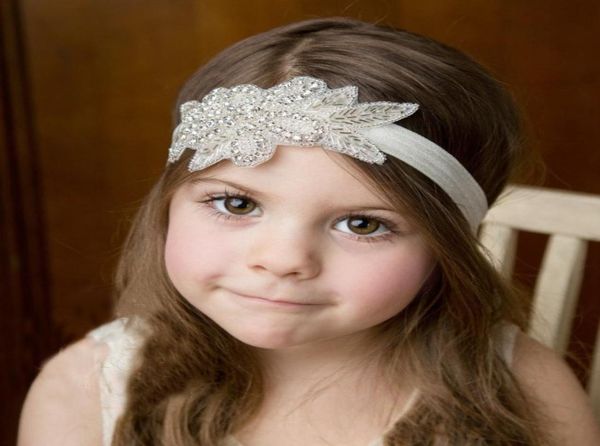 

crystals mother daughter head pieces 2017 35cm 38cm 45cm flower girls brides headbands custom 18 colors baby christening head fl9575166, White;red