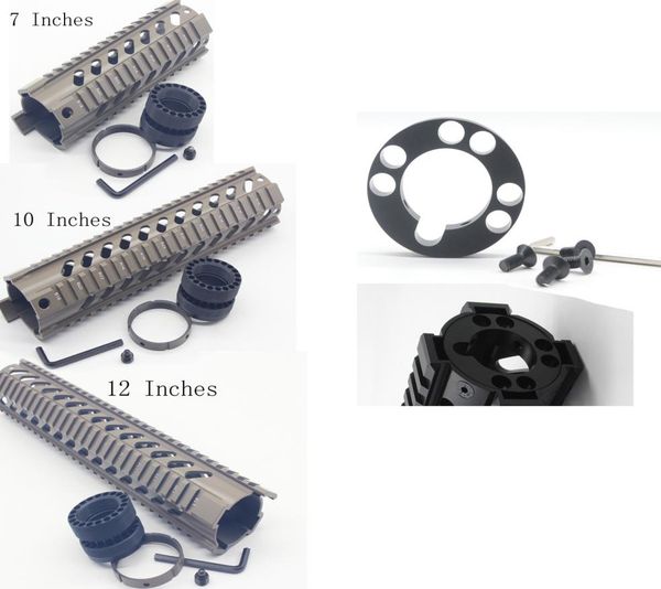 

7039039 10039039 12039039 inch tan color printed float quad rail handguard picatinny mount system withwith5553040