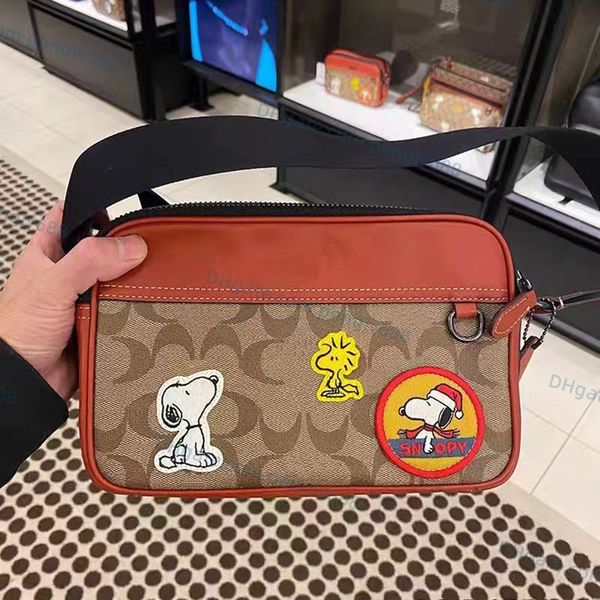 

shoulder bags designer luxury handbags clutch bags men's camera bag leather embroidery pochette cross body bag classic floral canvas to
