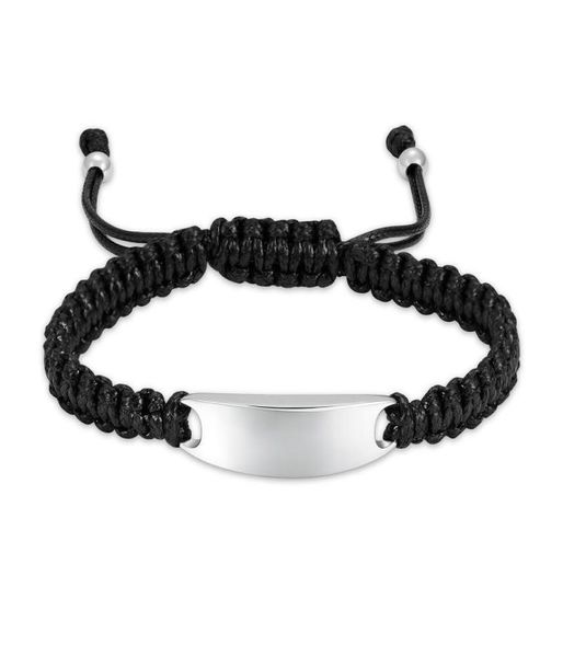 

bangle cremation bracelet for ashes handmade braided black rope adjustable bracelets stainless steel memorial urn jewelry keepsake3971449