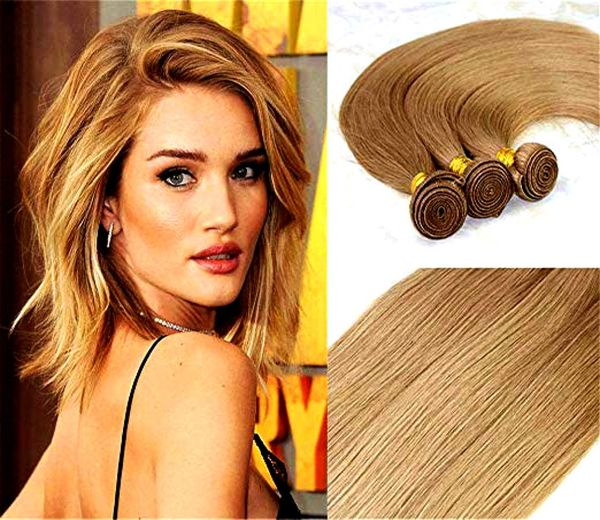 

selling 27blonde hair weaves brazilian straight human hair extensions 100gram per piece remy hair bundles7527022, Black