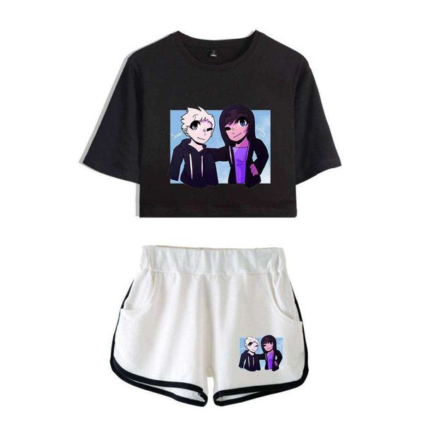 

sam and colby pant d cropped t shirt shorts women s suit, White