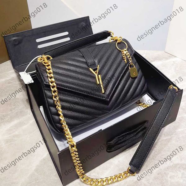 

designer bag womens shoulder ladies evening bags handbags totes classic black calfskin diagonal stripes quilted chains crossbody handbag