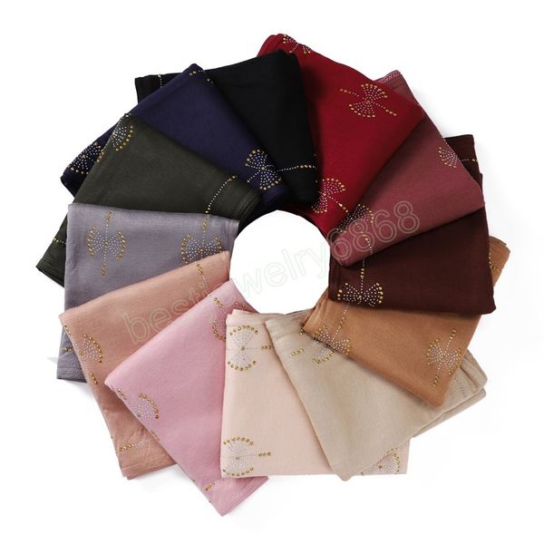 

women muslim cotton modal hijab shawls lovely floral beads wrap beach summer islamic ramadan snood scarves 170*70cm, Blue;gray