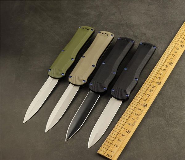 

new bm 3400 outdoor camping hunting survival automatic knife s30v double blade blade g10 handle high hardness sharp fruit knife po8600734