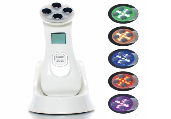 

led pon skin rejuvenation ems mesotherapy electroporation facial rf radio frequency skin care tighten lifting massage machine3587714