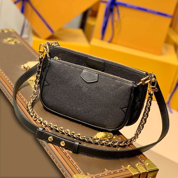 

designer crossbody bag multi pochette accessories messenger bag 10a luxury shoulder bags with box l003