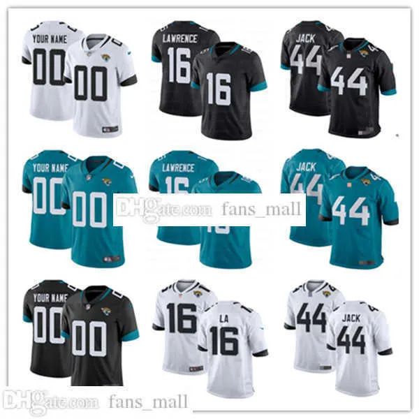 

2022 football jersey men 33 devin lloyd jacksonville''jaguars''16 trevor lawrence 1 travis etienne jr 45 k'lavon ch, Black;red