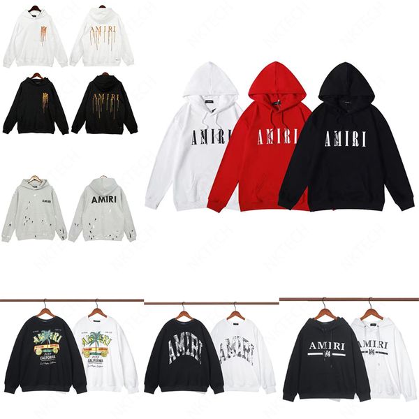 

2023 the latest men's hoodie trend printed letter pattern design long sleeve gym sports running fashion leisure brand large size brand, Black