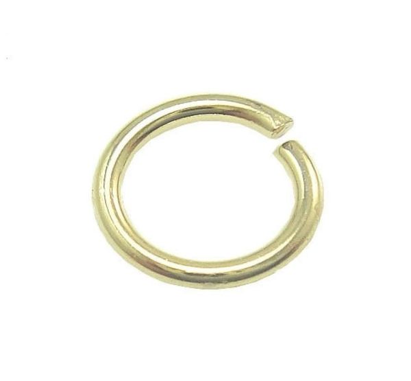 

100pcslot 925 sterling silver gold plated open jump ring split rings accessory for diy craft jewelry w50098078288
