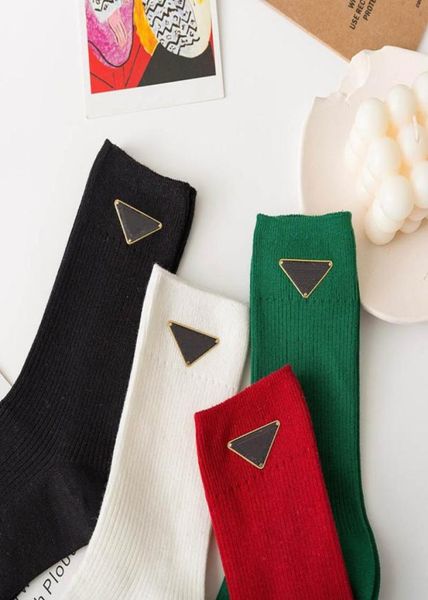 

women winter socks luxury designer mens breathable cotton sock1413487, Black