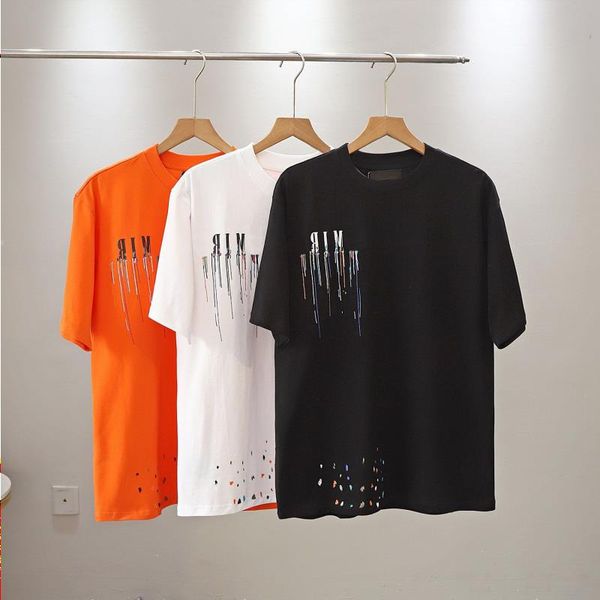 

men's plus tees & polos round neck embroidered and printed polar style summer wear with street pure cotton de3 ppxwa, White;black