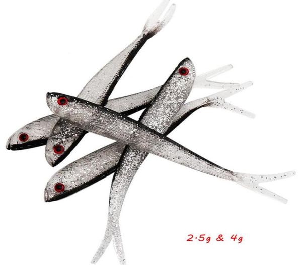 

25g 4g bionic fish soft baits lures silicone fishing gear 20 pieces lot s12154183