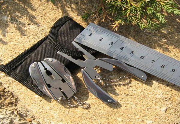 

pocket multitools plier 1pc outdoor mini portable folding muiltifunctional plier clamp keychain hiking camping tool1531371