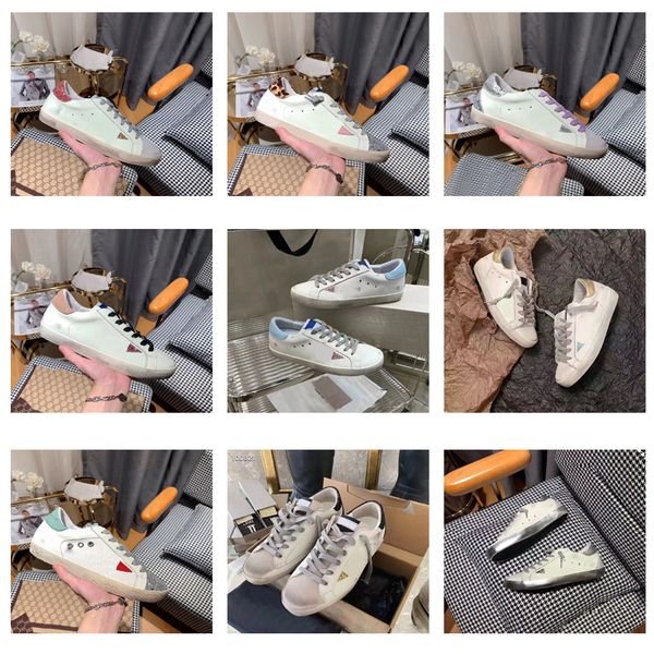 

fashion shoes super star shoes women new casual sneakers spring summer confortable low-sneakers designer do-old dirty slide size 35-40 15 st, Black