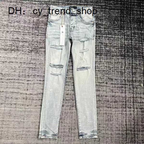 

purple mens jeans cool style designer denim pant distressed ripped biker black blue jean slim fit motorcycle size 28-407zr1ie94 21