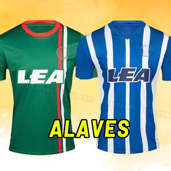 

23 24 deportivo alaves guidetti laguardia sylla men soccer jerseys pere pons lejeune pellistri home 3rd shirt short sleeves uniform 2023 202, Black;yellow