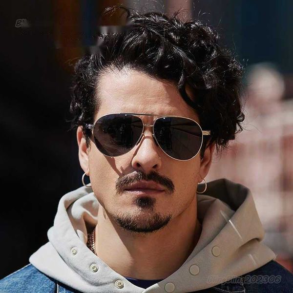 

new live broadcast selection pilot aviator sunglasses uv400 tr90 polarized toad glasses men's fishing travel sun shading sunglasses, White;black